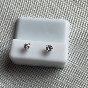Sterling Silver Moissanite .44 ctw